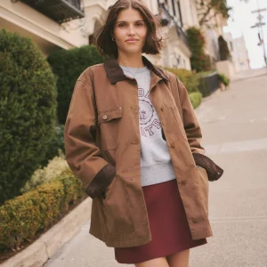 Riley Waxed Barn Jacket