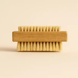 Wooden Nail Brush - Natural Fingernail Scrub Brush